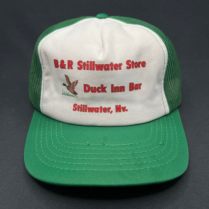 Vintage Stillwater NV Duck Inn Bar Trucker Hat Snapback USA
