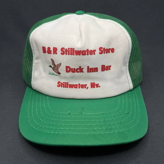 Vintage Stillwater NV Duck Inn Bar Trucker Hat Snapback USA