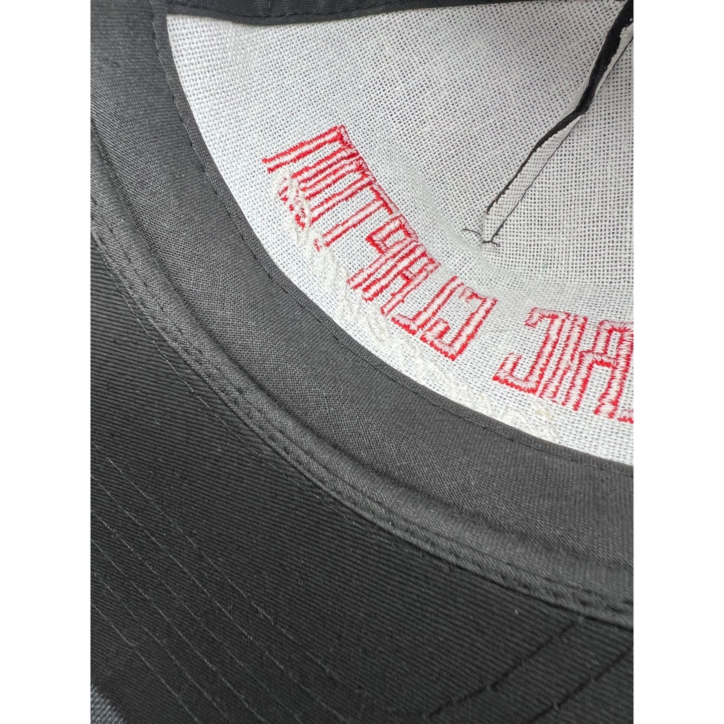 Vintage 1989 Eric Clapton Journeyman Tour Hat Black Embroidered Snapback Taiwan