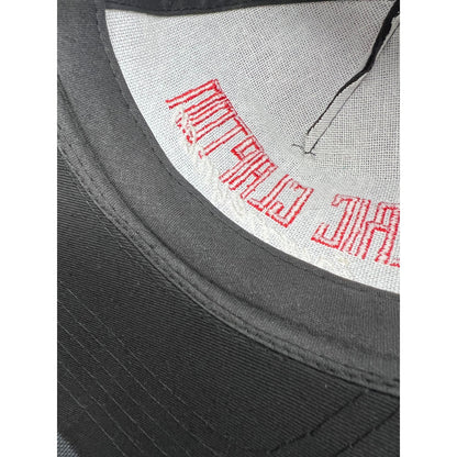 Vintage 1989 Eric Clapton Journeyman Tour Hat Black Embroidered Snapback Taiwan