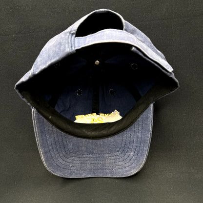 Vintage Land Rover 24 Hours of Aspen Strapback Hat Blue Distressed Endurance
