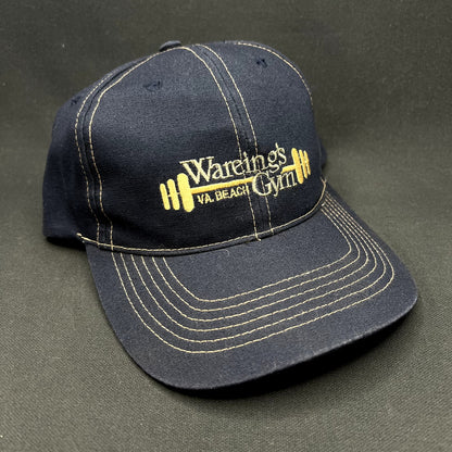 Vintage Wareing’s Gym Virginia Beach Snapback Hat BIG Accessories Fitness Cap