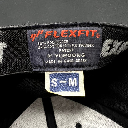 SpaceX Falcon 9 Flexfit Hat Black Red F9 Logo Official S/M SpaceX Employee
