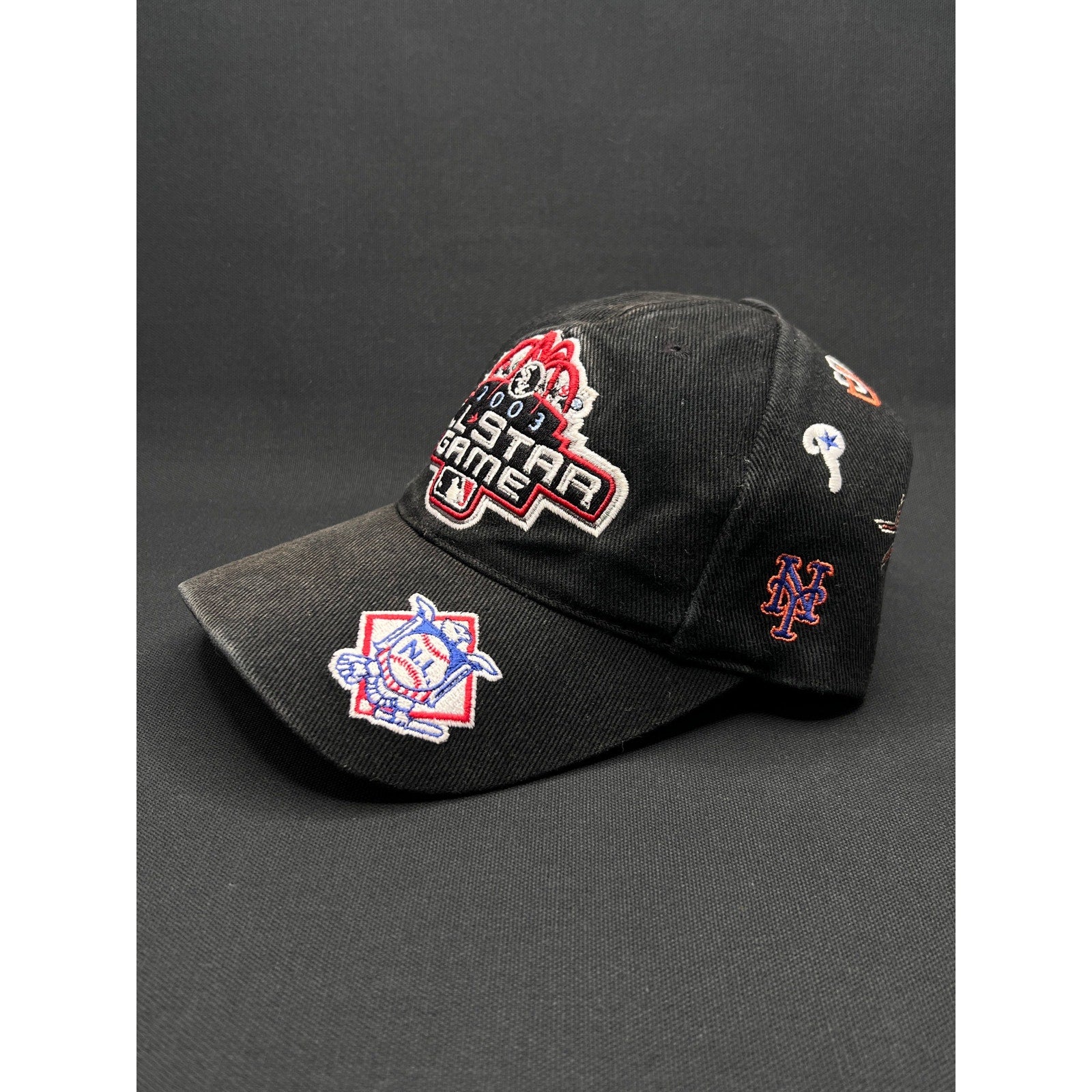 2003 MLB All-Star Game Chicago Black Adjustable Hat American Needle