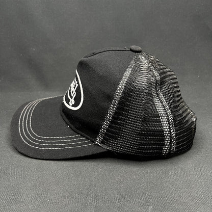 Vintage Y2K Von Dutch Black Trucker Snapback Hat
