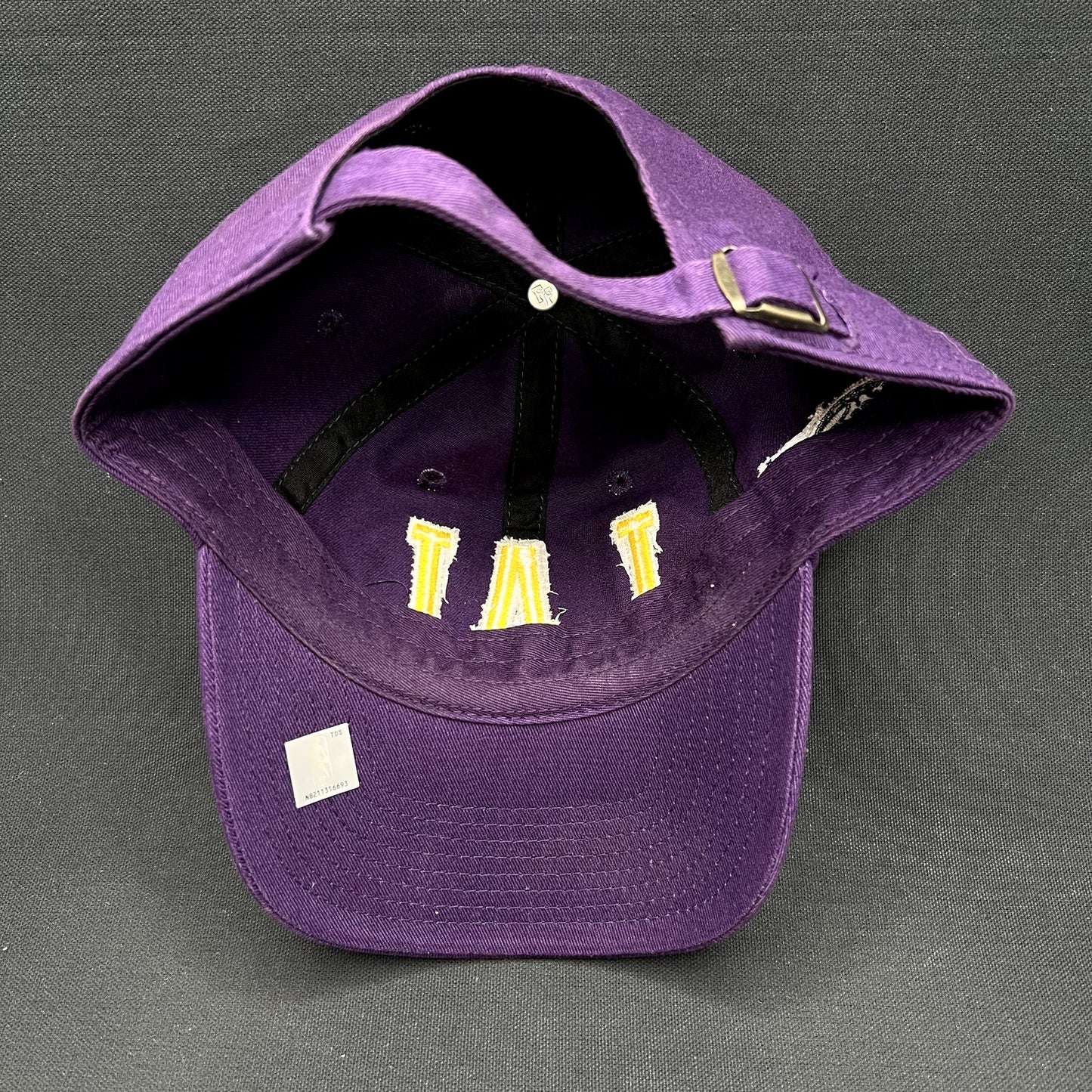 Los Angeles Lakers LAL Strapback Hat Purple NBA Fan Favorite Cap