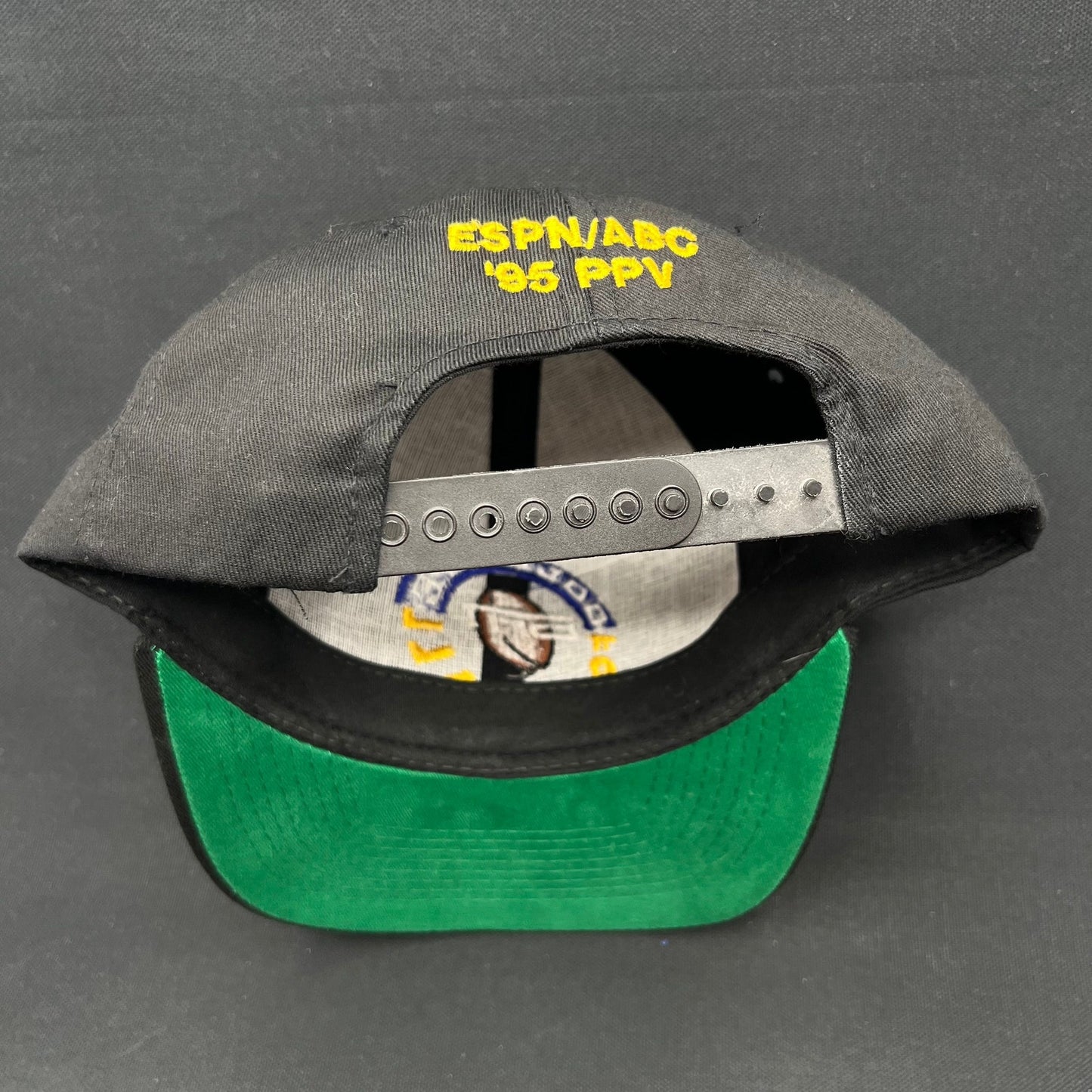 Vintage ESPN College Football Snapback Hat 90s Headmaster