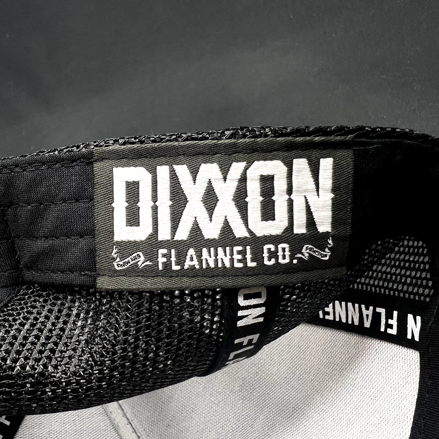 Dixxon Flannel Co Snapback Trucker Hat Black Yupoong Mesh NWT