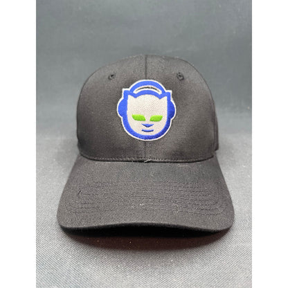 Rare Y2K Napster.com Flex Hat Vintage Internet Era Embroidered Fitted Cap M
