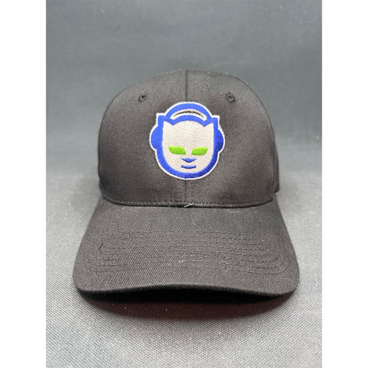 Rare Y2K Napster.com Flex Hat Vintage Internet Era Embroidered Fitted Cap M