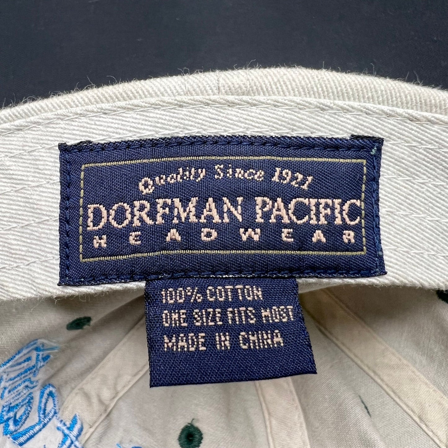Vintage Jimmy Buffett Parrot Party Strapback Hat Dorfman Pacific