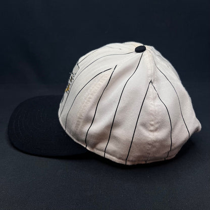 Vintage Purdue Boilermakers Pinstripe Snapback Hat Made in USA