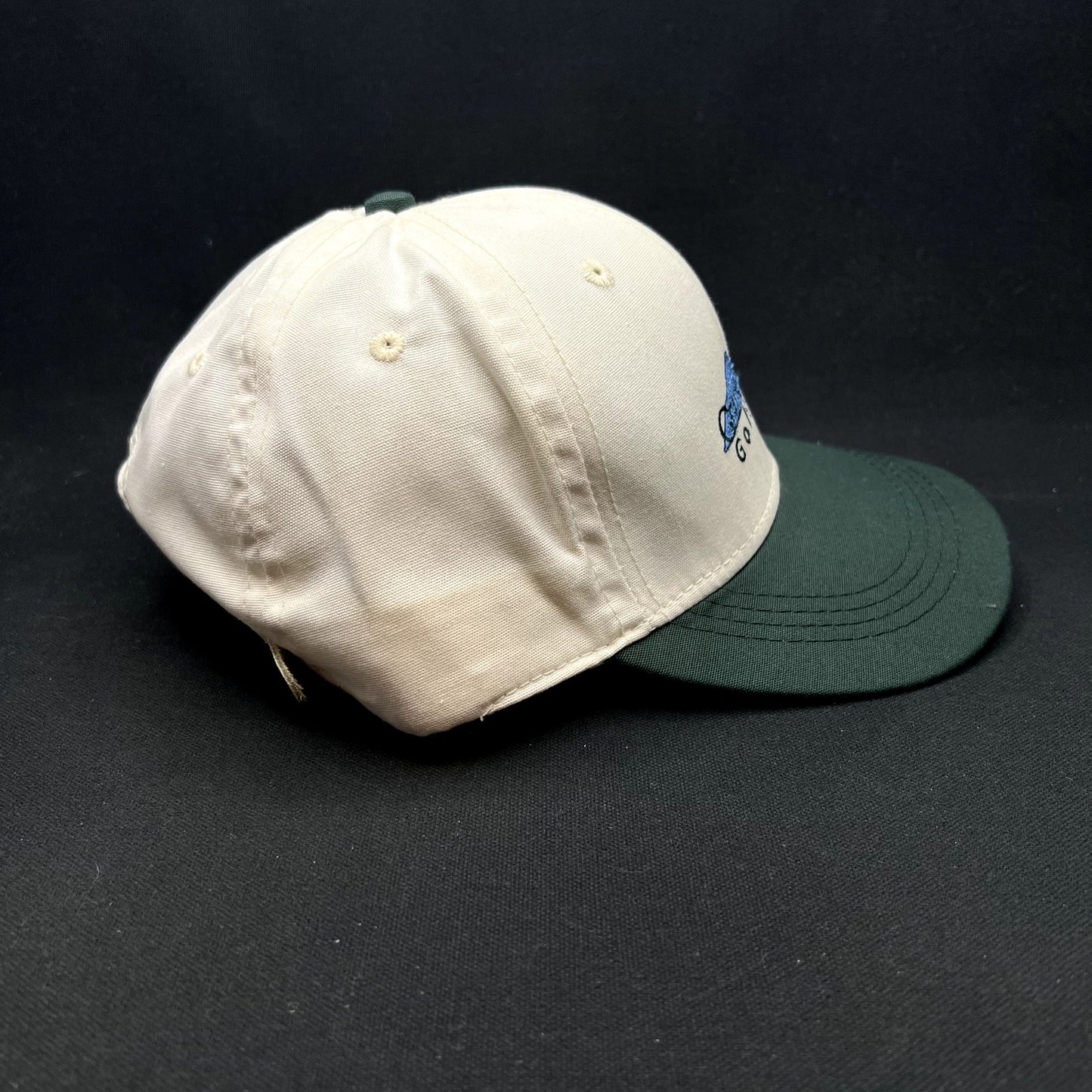 Vintage Grandote Peaks Golf Club PEDCO Classic Strapback Hat Made USA Imperial