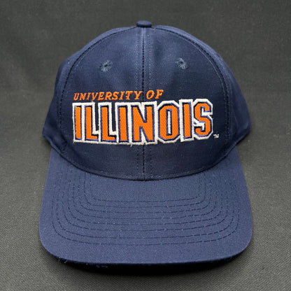 Vintage University of Illinois Sports Specialties Snapback Hat