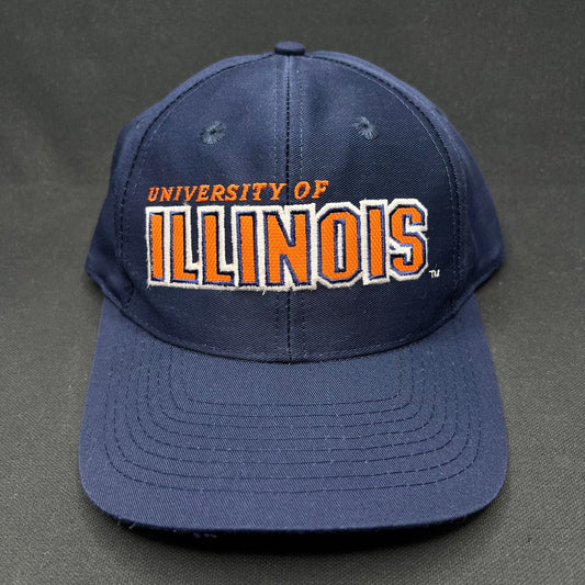 Vintage University of Illinois Sports Specialties Snapback Hat
