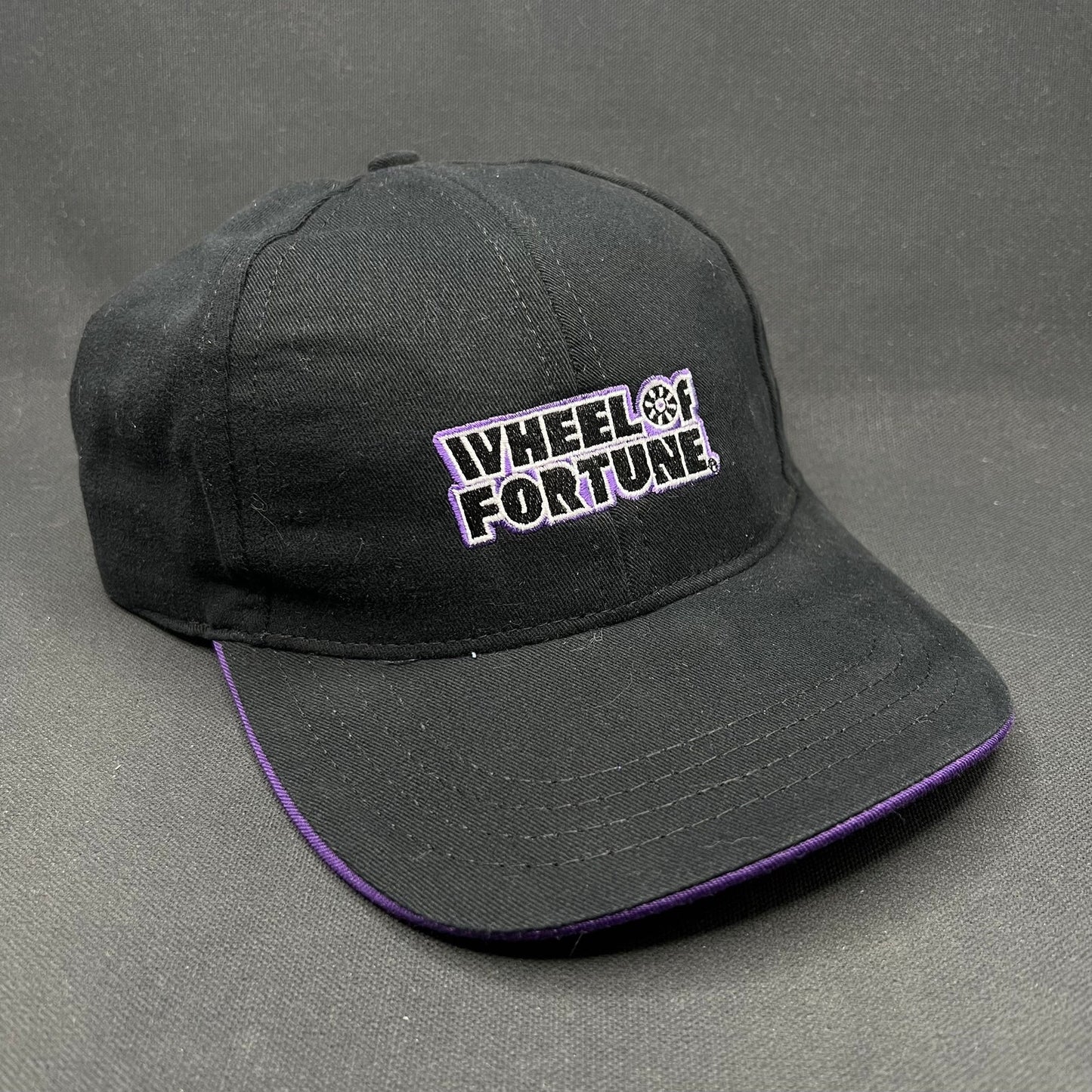 Vintage Wheel of Fortune Snapback Hat USA Competition Headwear TV Promo Cap