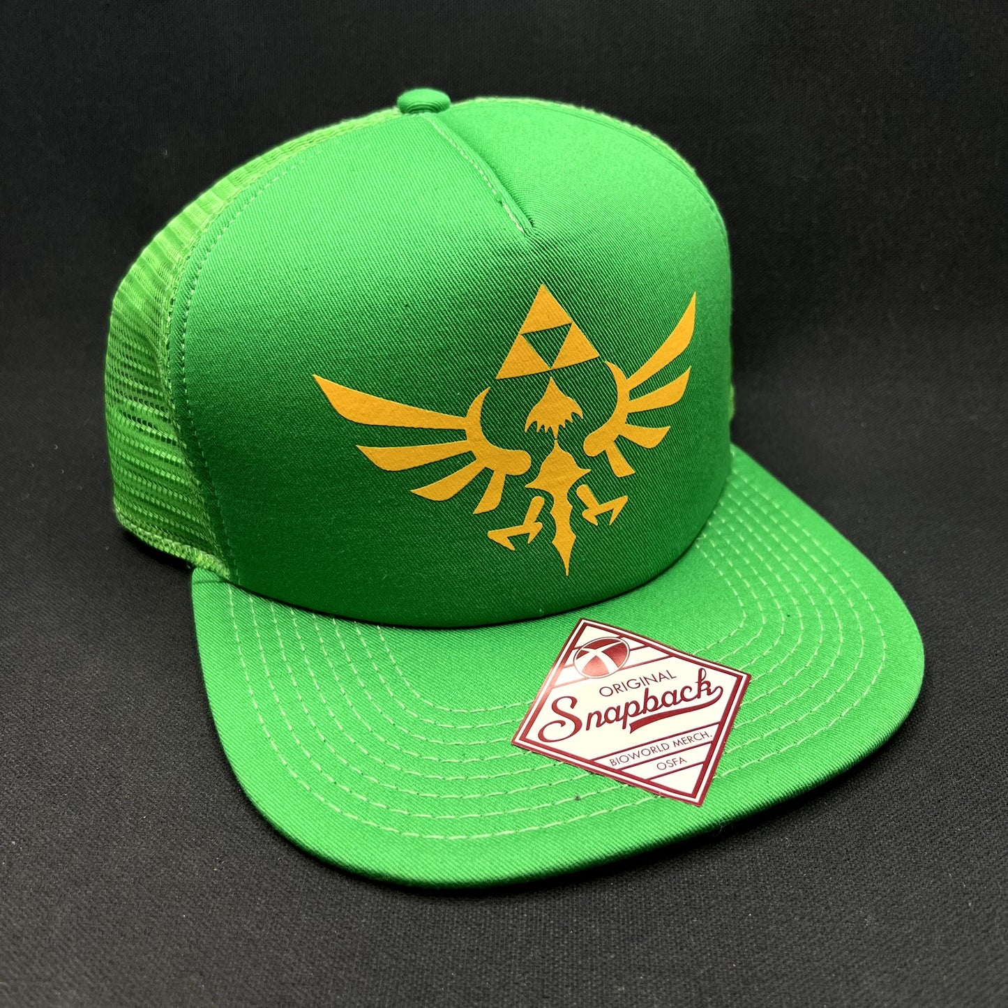 Legend of Zelda Skyward Sword Hylian Crest Trucker Snapback Hat Nintendo 2016