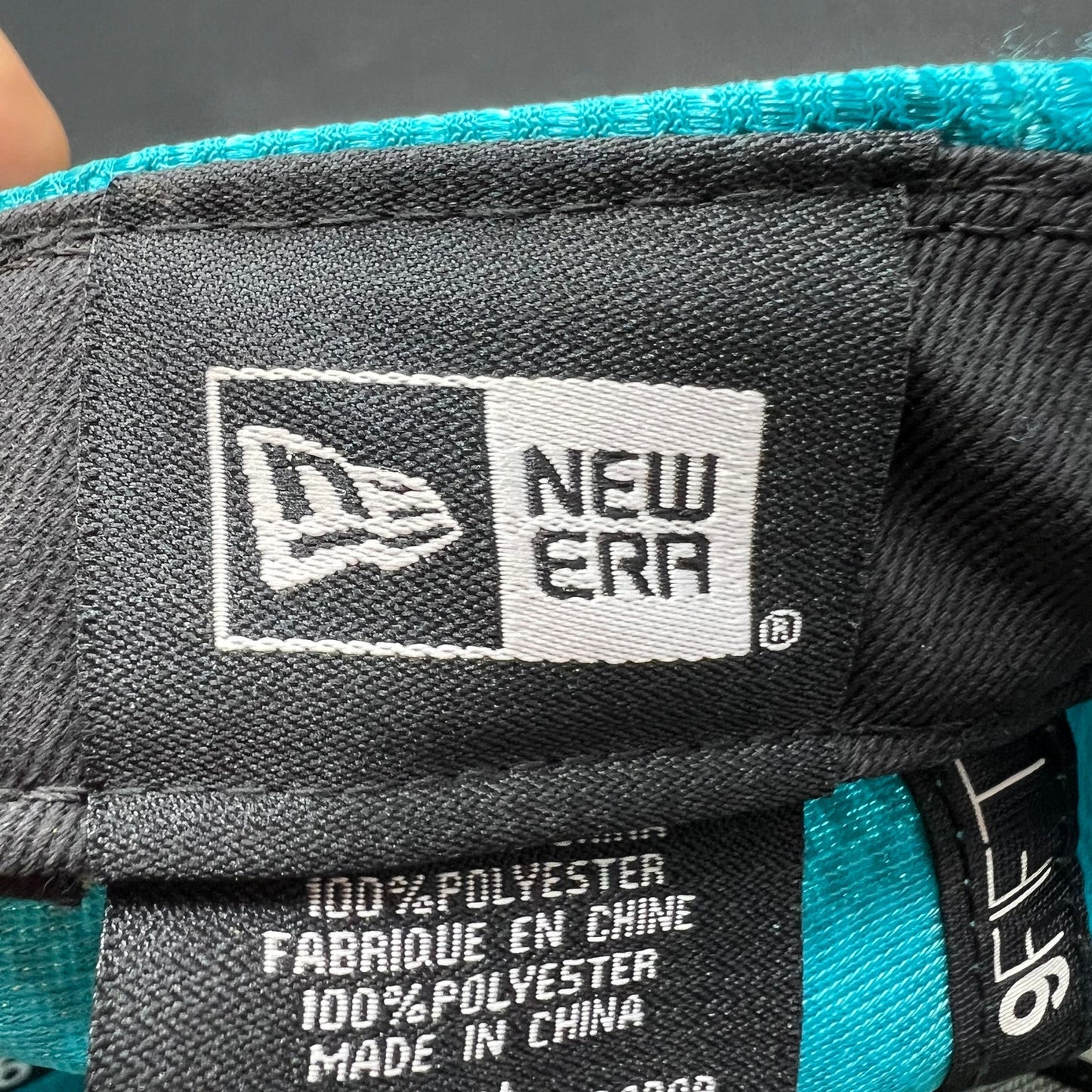 Charlotte Hornets New Era 9FIFTY On Court Snapback Teal NBA Hat