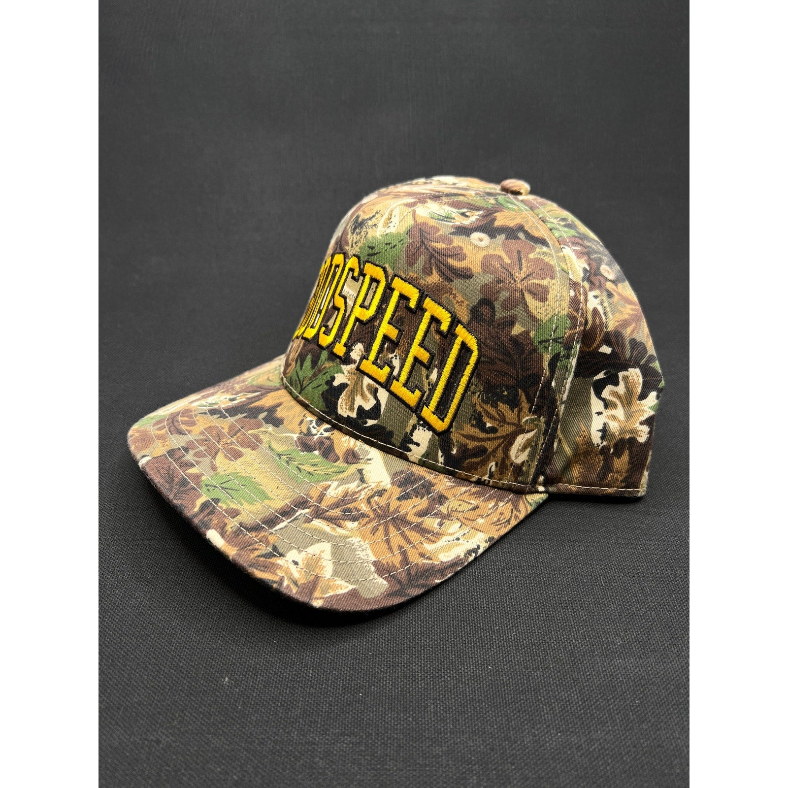 Zach Bryan “Godspeed” Camo Snapback Hat – Tour Merch (OTTO Cap)