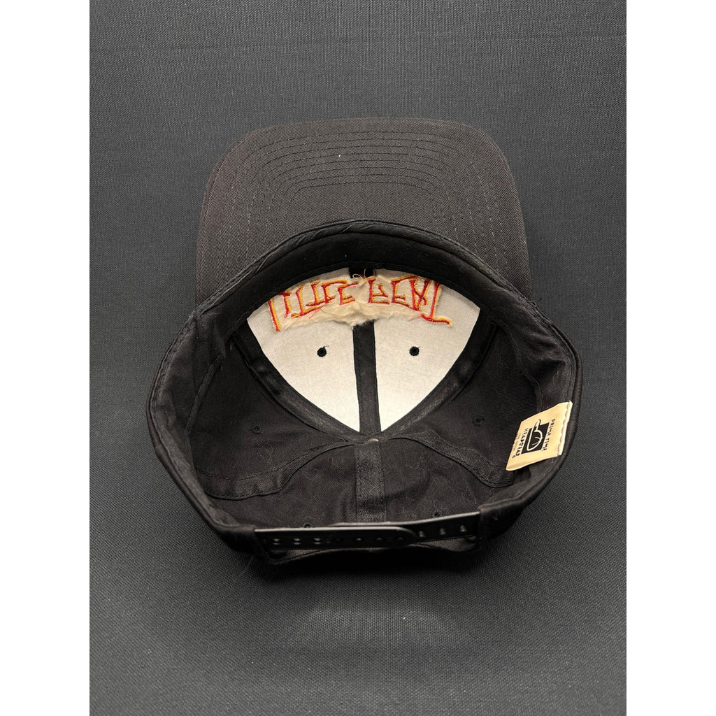 Vintage 90's Little Feat Black Snapback Hat – Red/Yellow Embroidered Logo