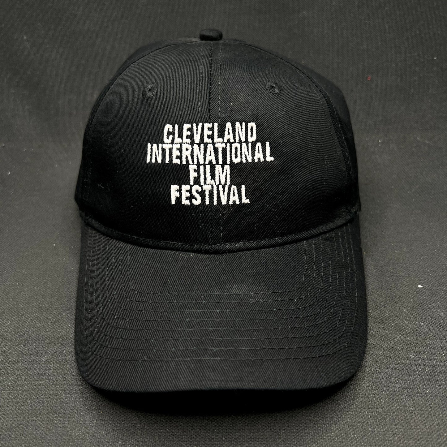 Cleveland International Film Festival Strapback Hat Black Port & Company