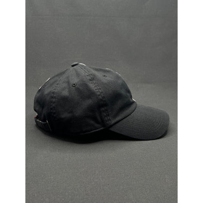Vintage IZOD IndyCar Series Strapback Hat Black Blue Racing Cap