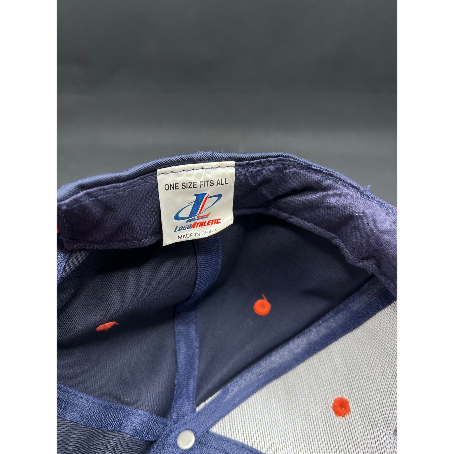 Vintage Denver Broncos Logo Athletic Snapback – Navy & Orange NFL Licensed Hat