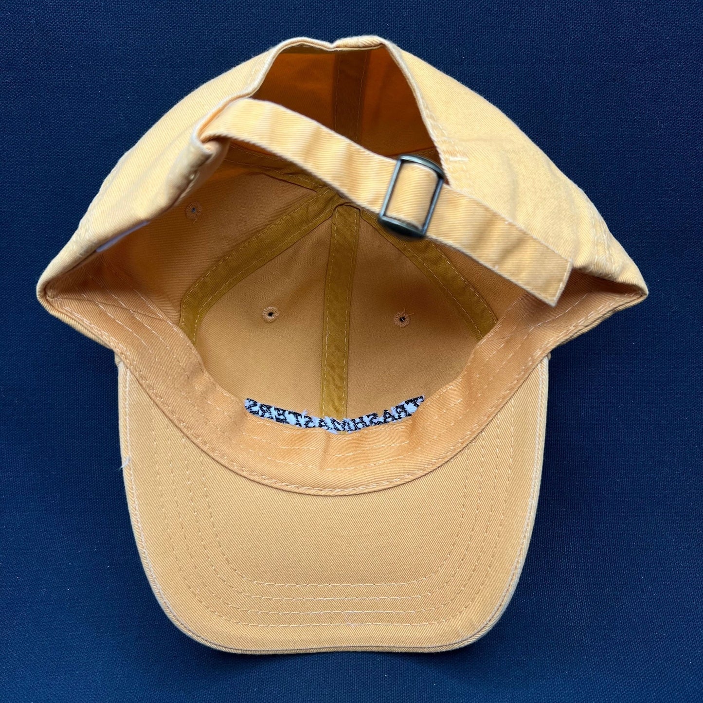 Trashmasters Strapback Hat Tan Golf Dad Cap American ADG Vintage