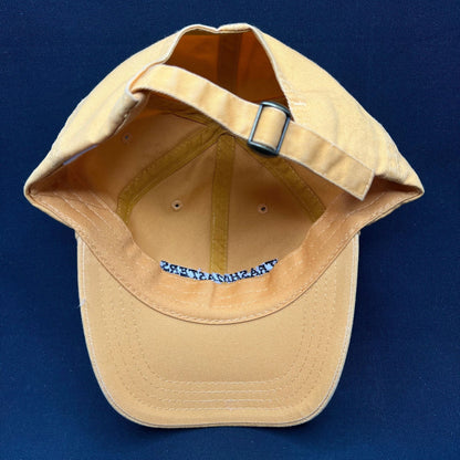Trashmasters Strapback Hat Tan Golf Dad Cap American ADG Vintage