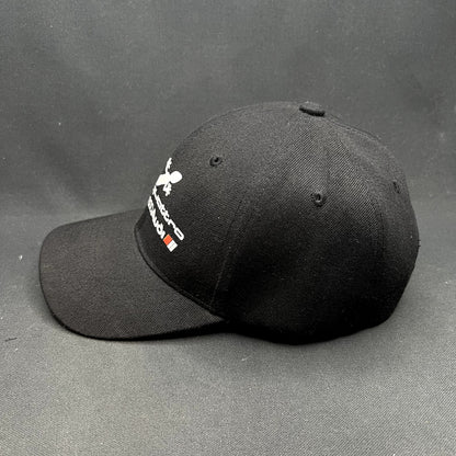 Audi Quattro Gecko Strapback Hat Black Adjustable VW Volkswagen Motorsport