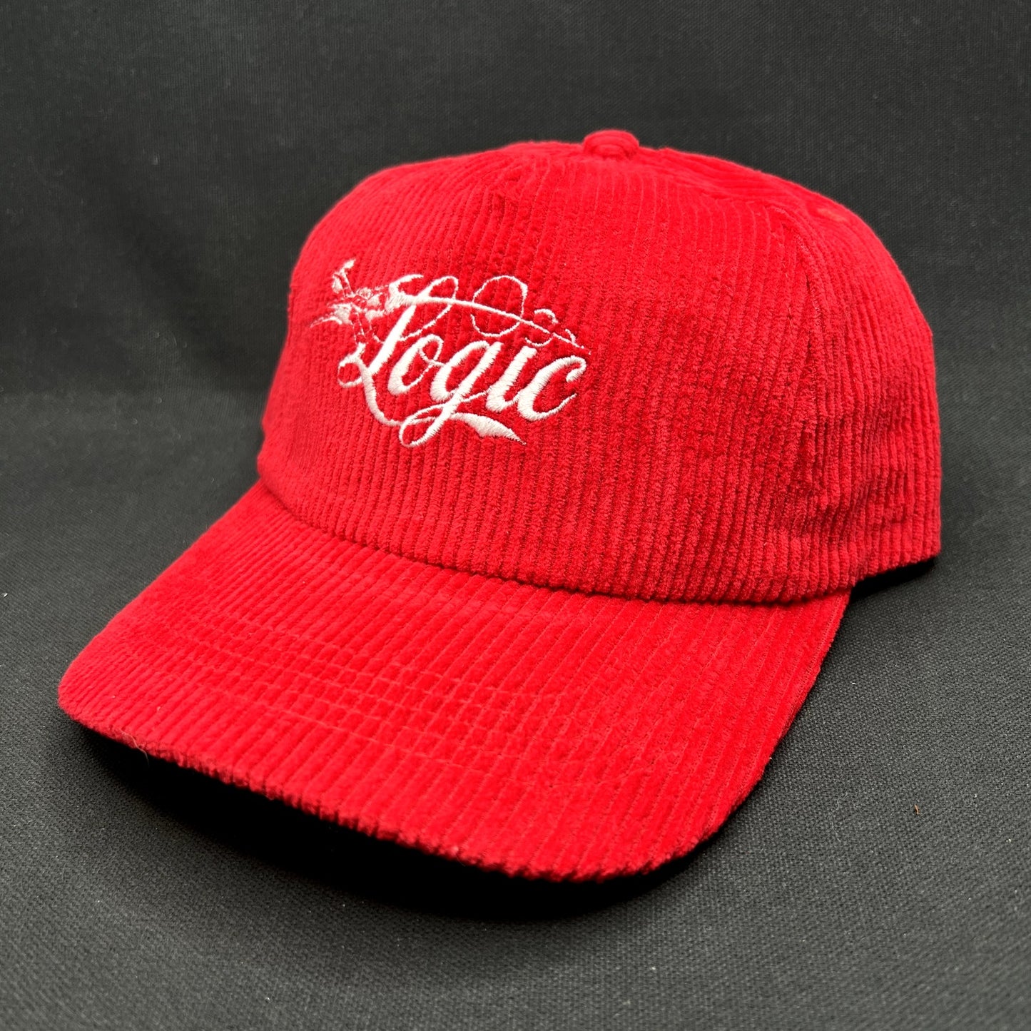 Logic Cowboy Bebop Red Corduroy Snapback Anime Hat Sunrise Bandai Namco