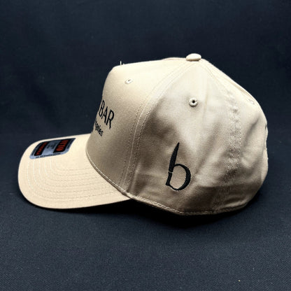 BUTCHR BAR Echo Park Los Angeles Snapback Hat OTTO Beige