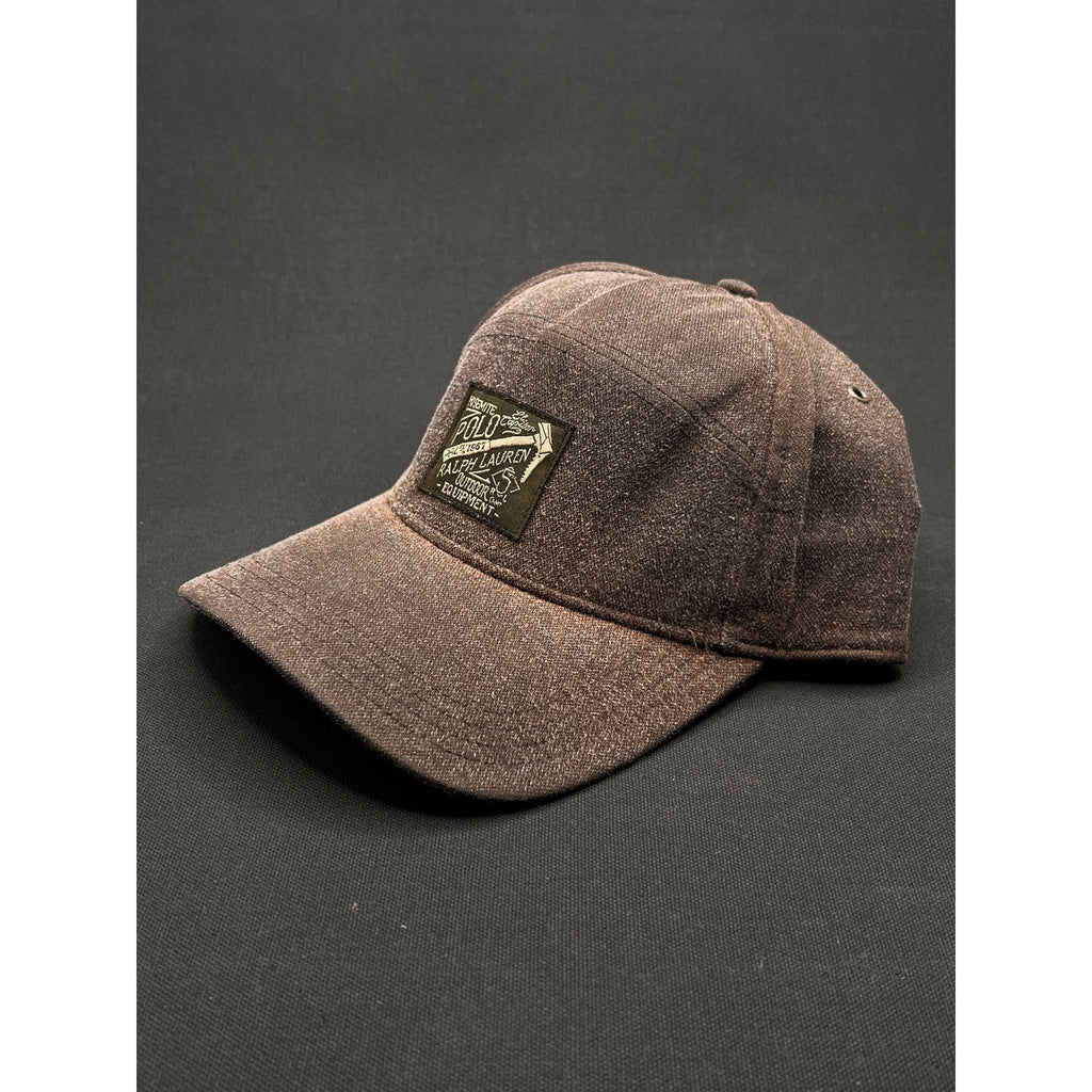 Vintage Polo Ralph Lauren Outdoor Equipment Hat – Sun-Faded Wool Strapback