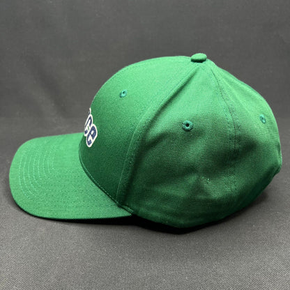 Prince Pickleball Green Strapback Hat Script Logo Cap
