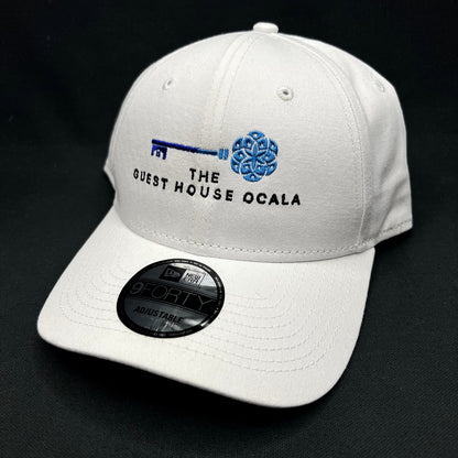 New Era 9FORTY The Guest House Ocala White Strapback Hat