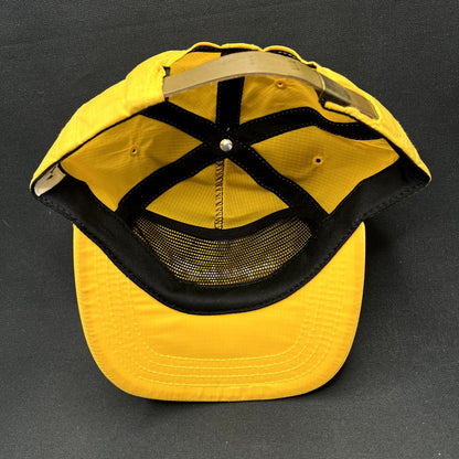 Imperfects Ripstop Strapback Hat Yellow Outdoor Camp Cap USA Made