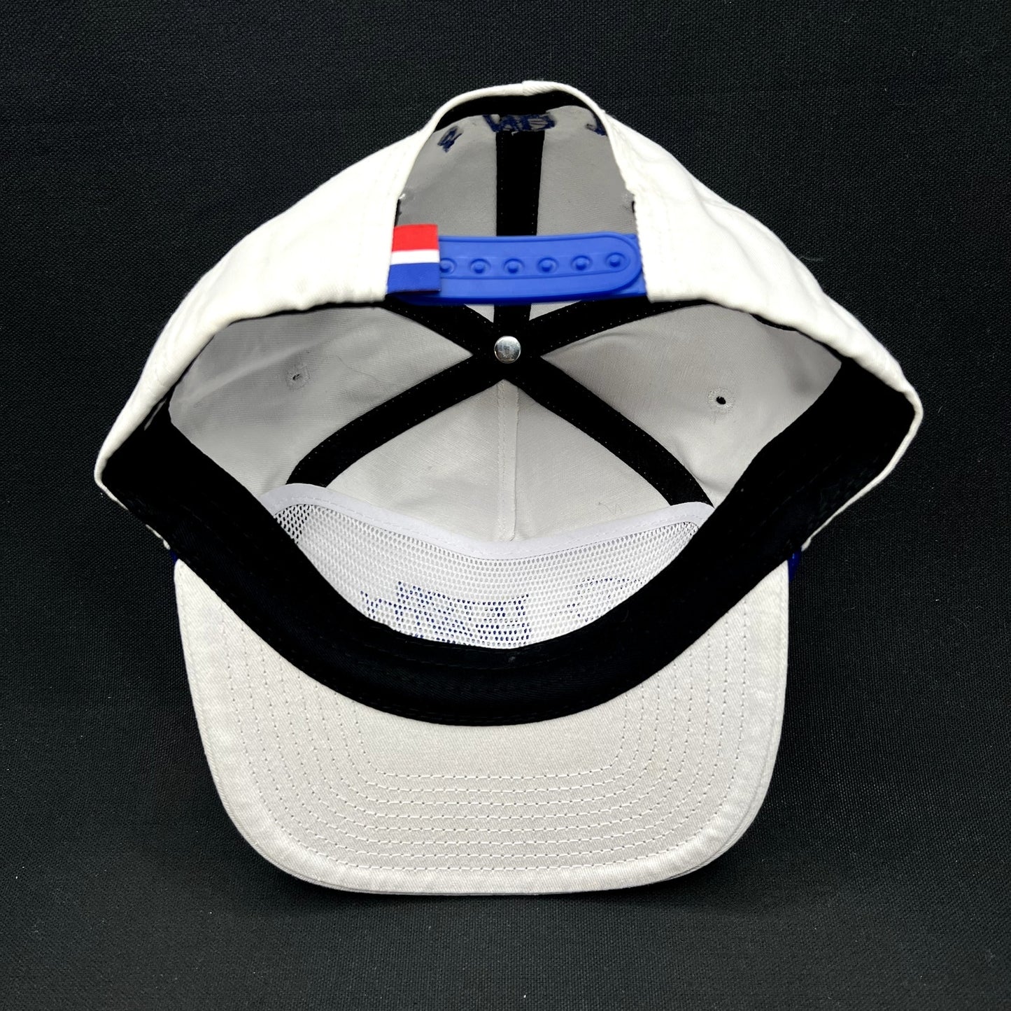 Teton Gravity Research USPS Mail Snapback Hat White Rope Cap Lightly Damaged