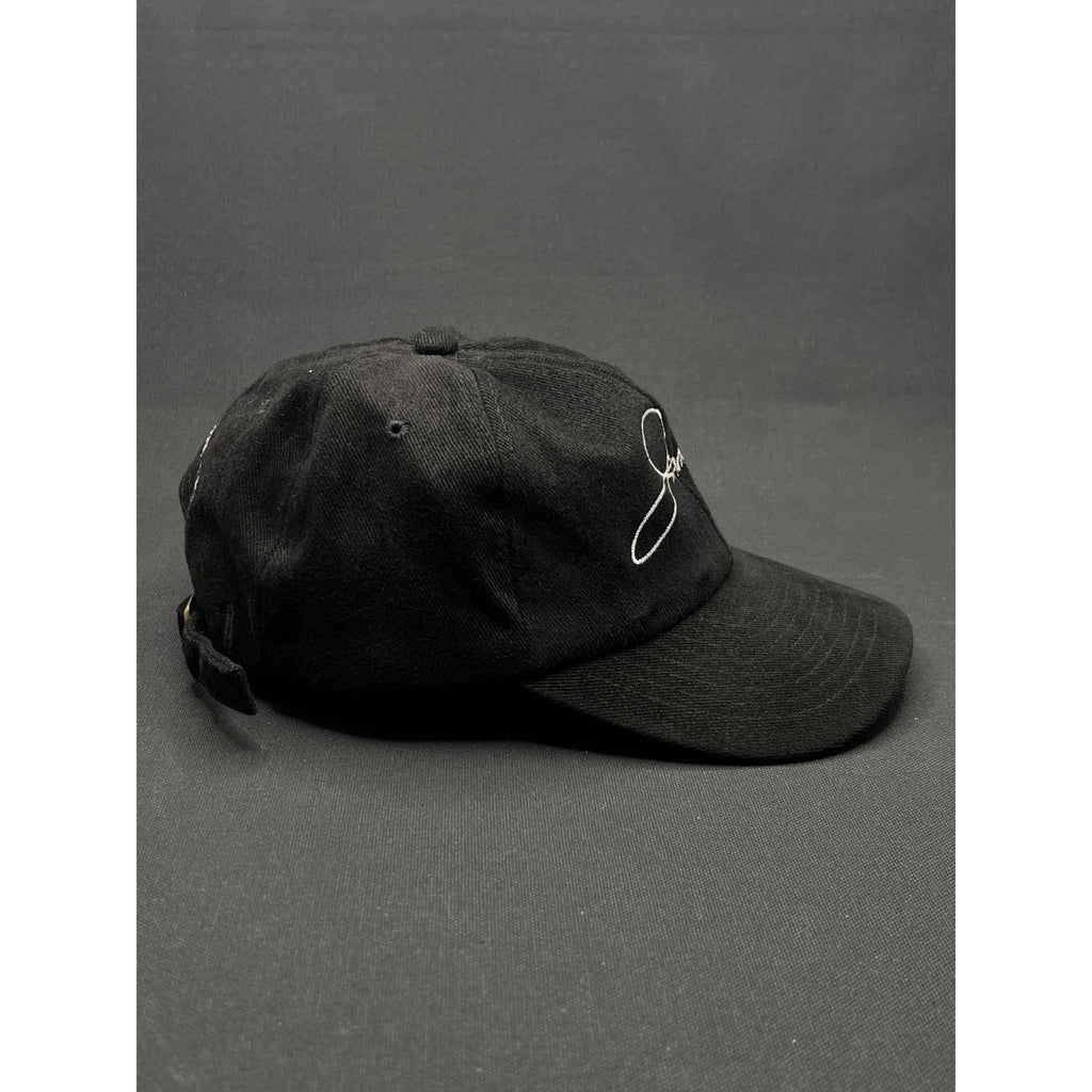 Vintage Jimmy’s Restaurant & Bar Black Strapback Hat – Script Logo