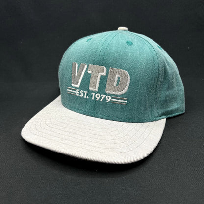 Vintage Aspen Valley Transit Department VTD Snapback Hat California Headwear USA
