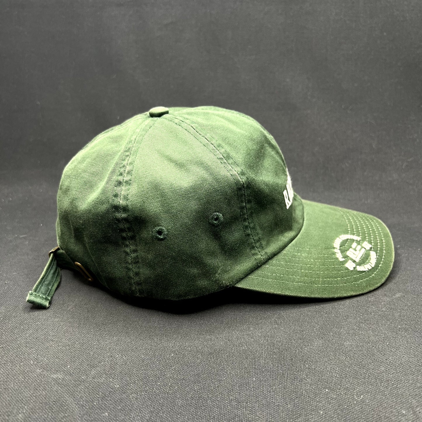 Vintage Polo Jeans Co Ralph Lauren Strapback Hat Green USA