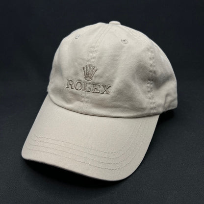 Vintage Rolex Strapback Hat Golf Promo Heuga Center USA
