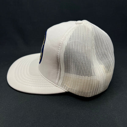 Vintage 80s John Denver Celebrity Ski Race Snapback Hat USA Style