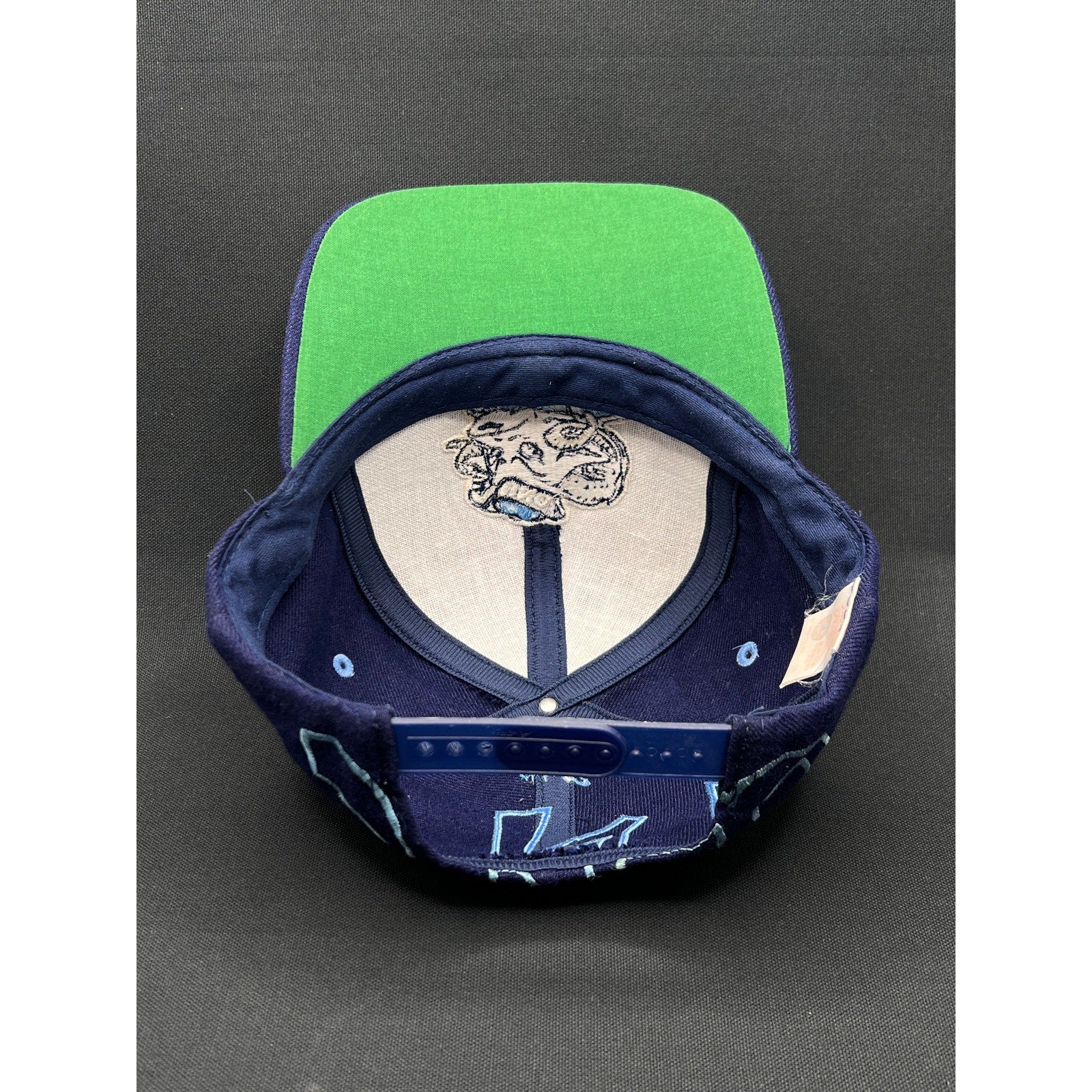 Vintage 1984 UNC Tar Heels Rameses Mascot Snapback by Signature Sportswear Rare