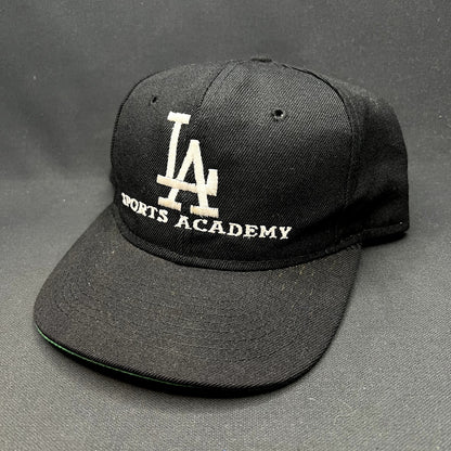 Vintage LA Sports Academy Fitted Hat 7 3/8 Headmaster Los Angeles