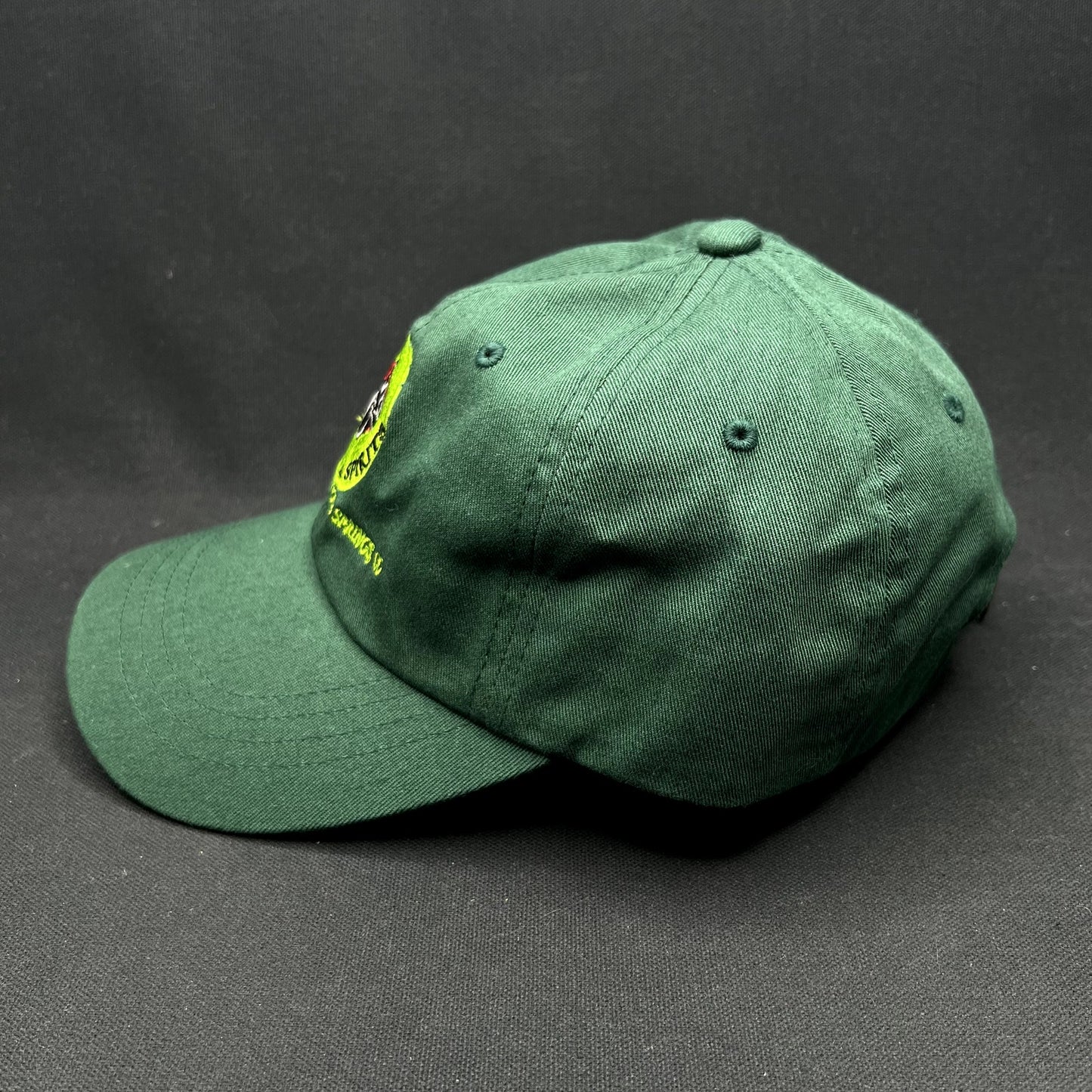 Retro Cooper Wine & Spirits Glenwood Springs Colorado Strapback Hat