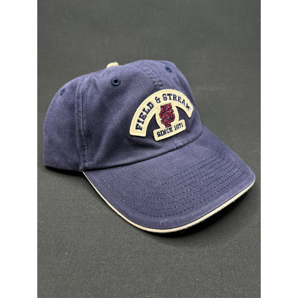 Vintage Field & Stream Hat Navy Blue SF Giants Cotton Since 1871 Patch NWT