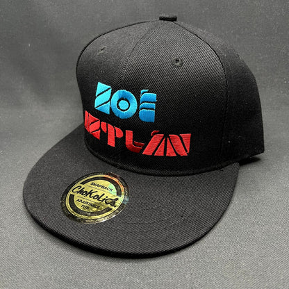 Zoé Aztlán Album Snapback Hat Black Chokolids Mexican Rock Band Cap