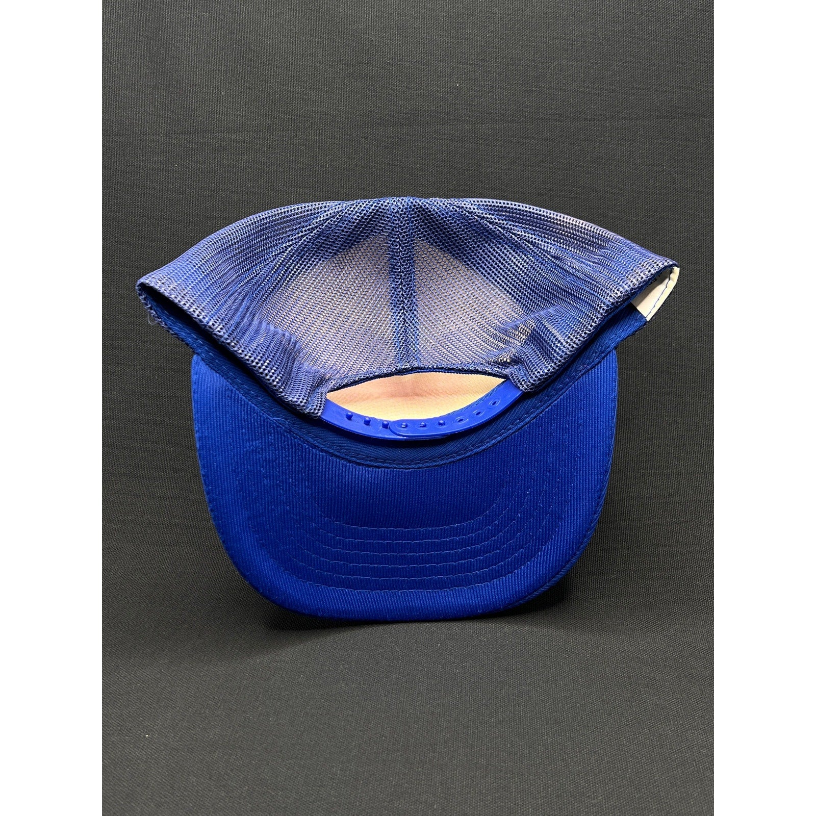 Vintage Miller Famous Ice Cream 80s Mesh Trucker Hat Taiwan R.O.C. Made Snapback