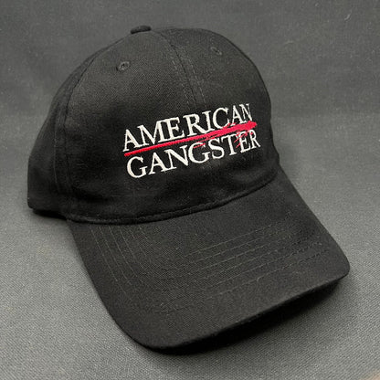 2007 American Gangster Movie Promo Strapback Hat Black Denzel Washington