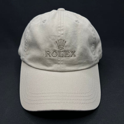 Vintage Rolex Strapback Hat Golf Promo Heuga Center USA